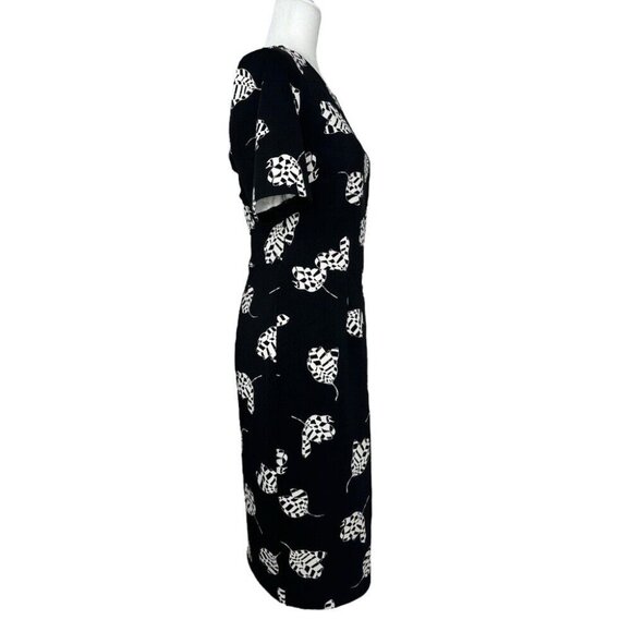 Vince Camuto Women’s Contemporary Black Floral Quiet Luxury Career Dress S/C34‎ - Picture 2 of 13